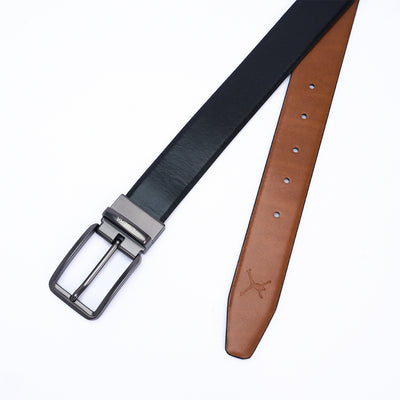 Reversible Standard Lock Belt - Black & Tan