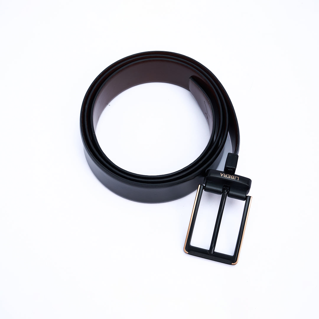 Reversible Standard Lock Belt - Black & Coffee Brown