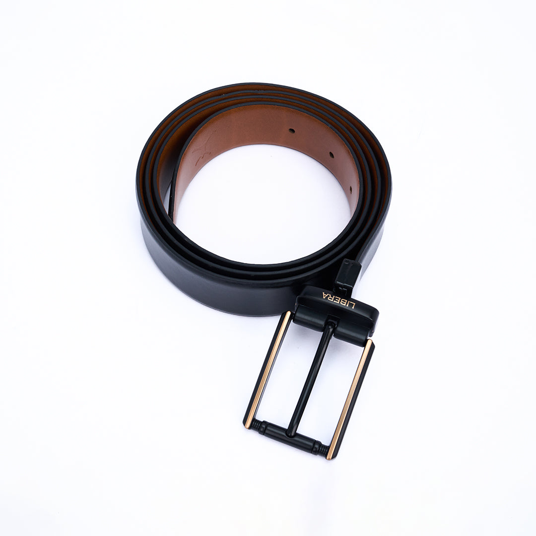 Reversible Standard Lock Belt - Black & Tan