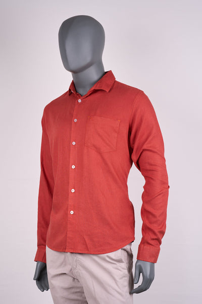 Slim Fit Printed L/S Shirt