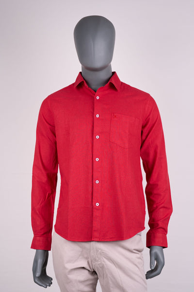 Slim Fit Printed L/S Shirt