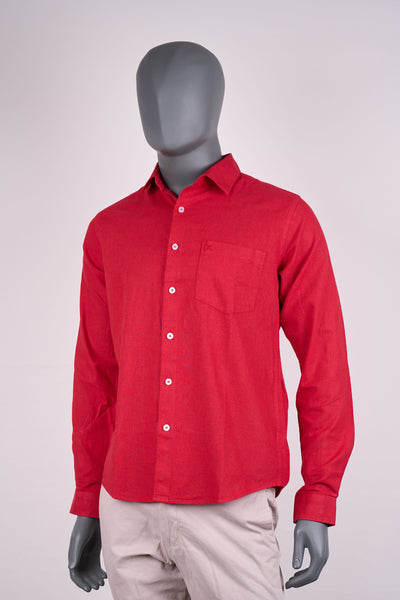 Slim Fit Printed L/S Shirt