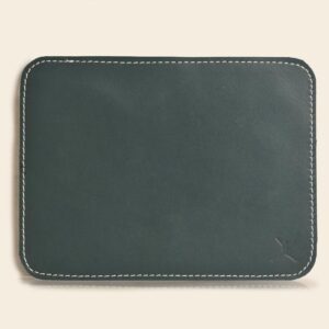 Leather Mouse Pad - Dark Green