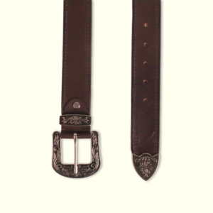 Casual Ladies Leather Belt - Brown