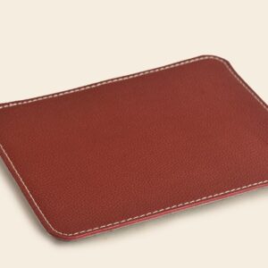 Leather Mouse Pad - Red