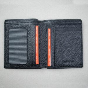 RFID Leather Wallet - Black