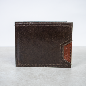 RFID Leather Wallet - Brown