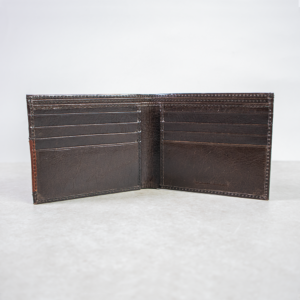 RFID Leather Wallet - Brown