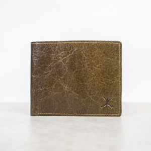 RFID Leather Wallet - Reseda Green