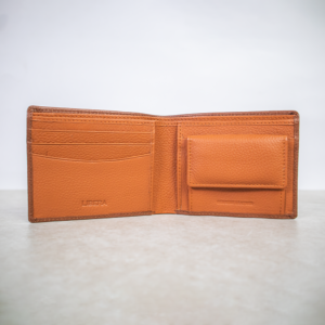 RFID Leather Wallet - Light Tan
