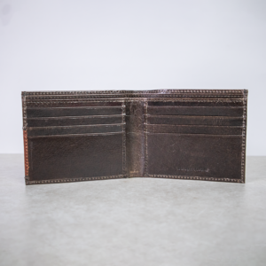 RFID Leather Wallet - Coffee Brown
