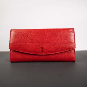 Ladies Leather Purse - Red