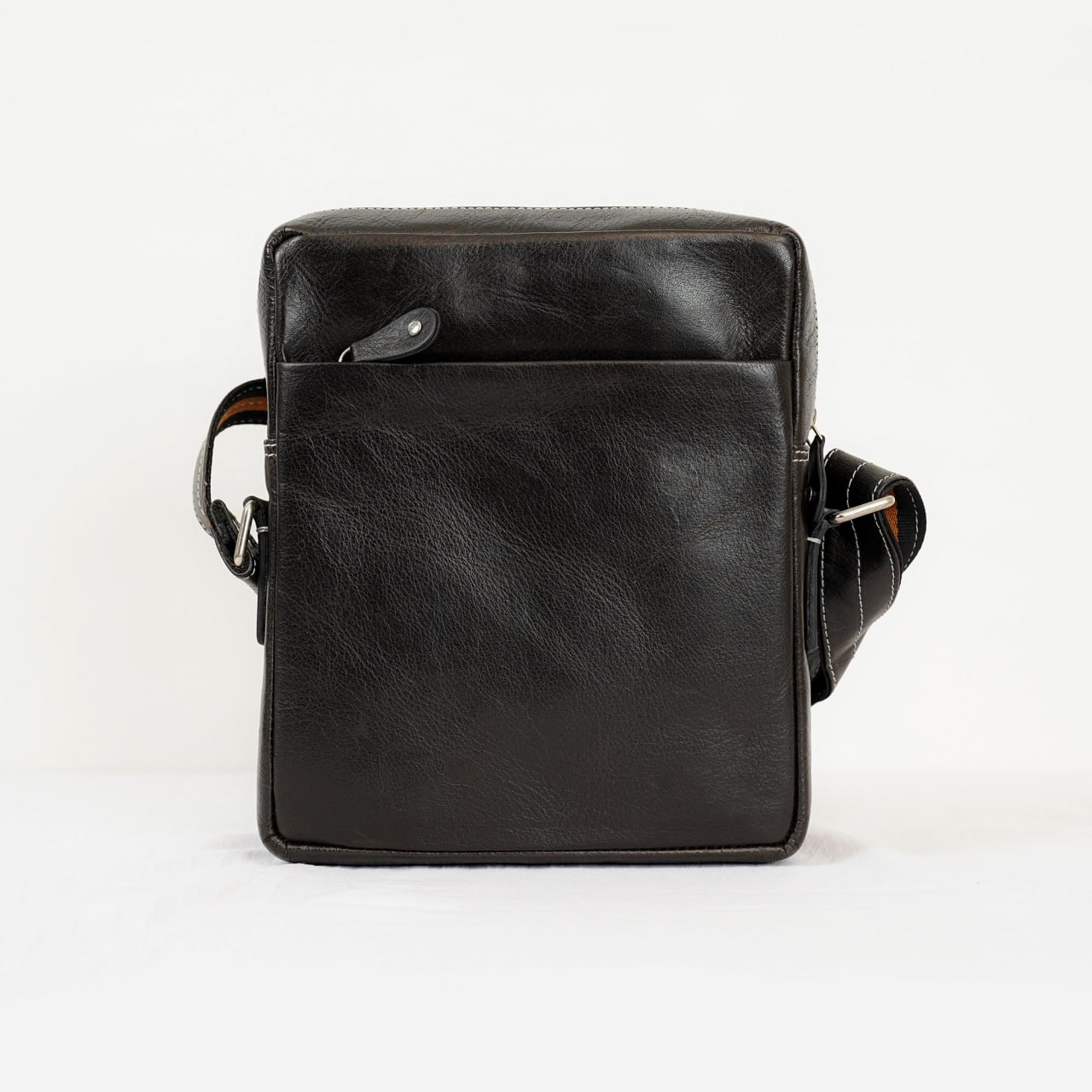 Leather Messenger Bag – Coffee Brown | Libera