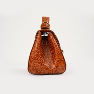 Leather Satchel Bag - Windsor Tan