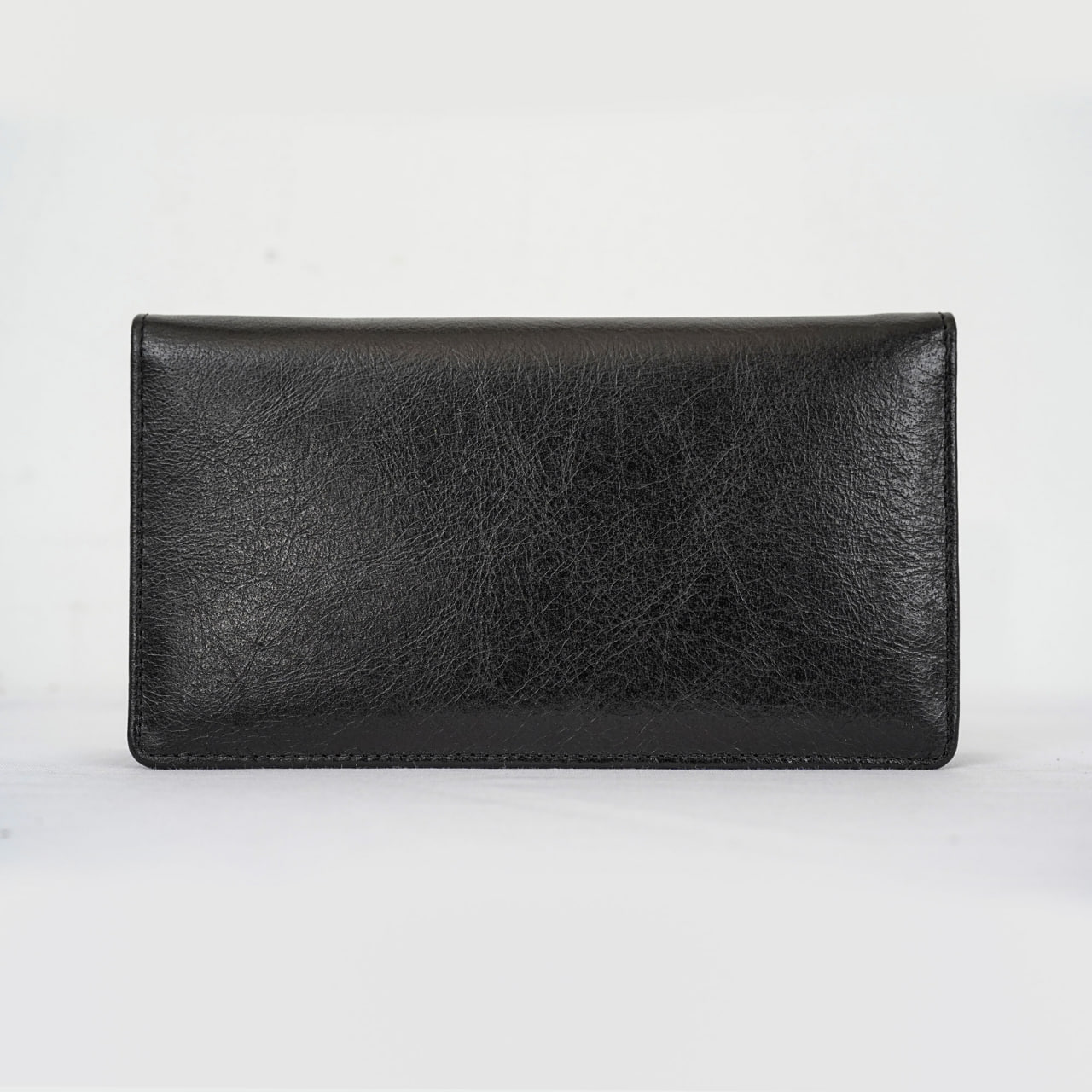 Leather Long Wallet – Black | Libera