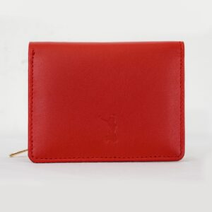 Ladies Leather Wallet - Red