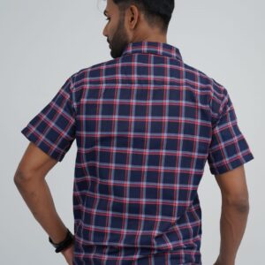 Slim Fit Check Shirt - Red
