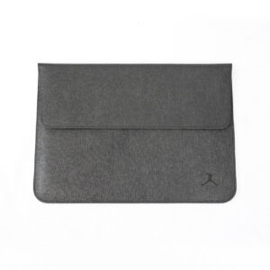 Saffiano Leather Laptop Sleeve - Olive Green