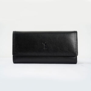 Ladies Magnetic Closure Wallet - Black