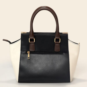 Leather Three Toned Handbag