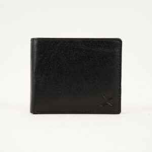 RFID Leather Wallet - Dark Grey