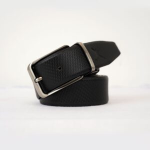Reversible Standard Lock Belt - Black | Coffee Brown - Matte