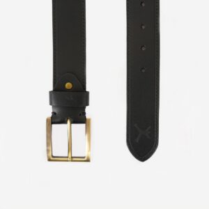 Gents Casual Leather Belt - Black