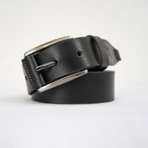 Gents Casual Leather Belt - Black