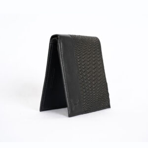 RFID Leather Wallet - Black