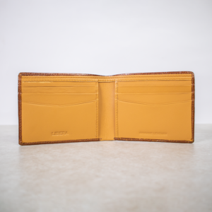 RFID Leather Wallet - Light Brown