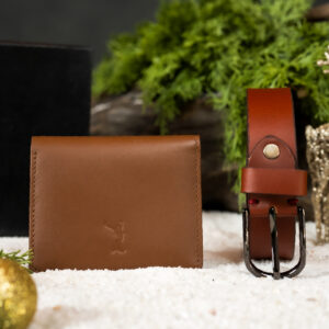 Ladies 2 Piece Gift Pack (Ladies Wallet + Casual Belt)