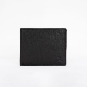 RFID Pebbled Leather Wallet - Coffee Brown